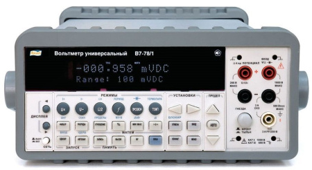 Вольтметр АКИП В7-78/1 с опцией GPIB