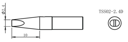 Жало Quick TSS02-2.4D 