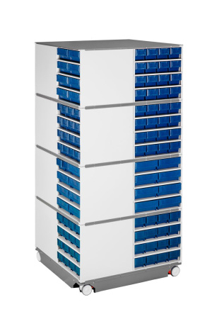 Модульная поворотная стойка для хранения компонентов антистатическая VIKING СП-01 ESD