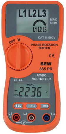 Измеритель параметров электрических сетей SEW 885 PR