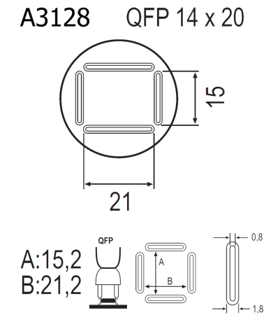 Насадка Quick A3128