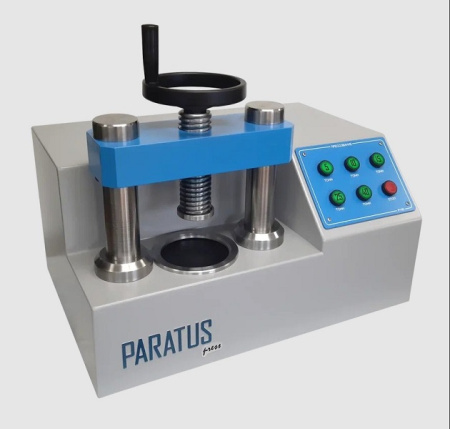 Лабораторный полуавтоматический пресс ПАРАТУС P-серия