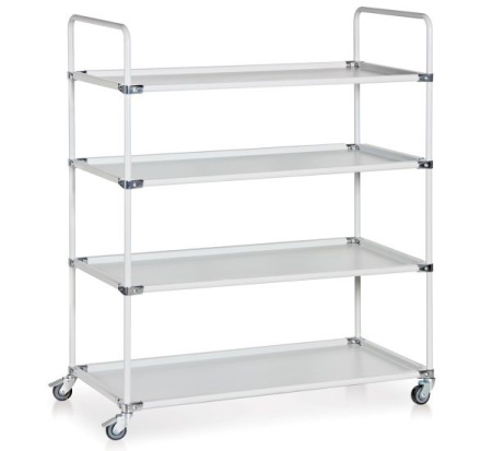 Транспортная тележка общепромышленная VIKING ТТ-04 RAL 7012 темно-серая