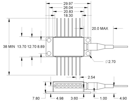 Диод лазерный накачки AC1409-xxxx-0976 GOOCH & HOUSEGO 976 нм
