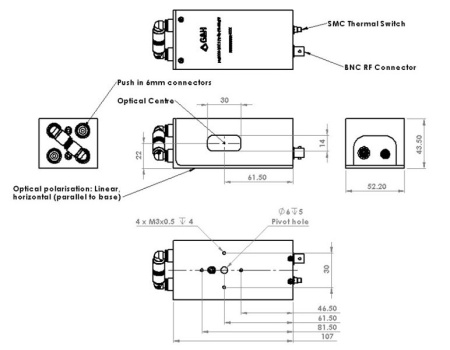 Модулятор акустооптический GOOCH & HOUSEGO I-M0XX-XC11B76-P5-GH105