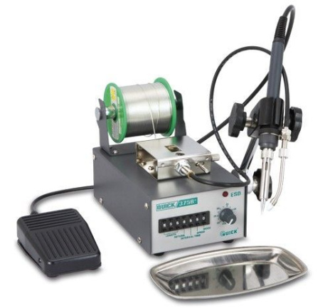 Паяльная станция Quick 375B+ с автоподачей припоя 