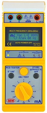 Измеритель параметров УЗО SEW 2712 EL
