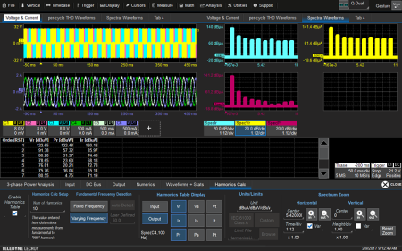 Программная опция преобразования сигналов 3-фазных систем Teledyne LeCroy WR8KHD-THREEPHASEdq0