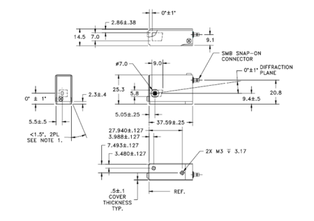 Дефлектор акустооптический GOOCH & HOUSEGO AOBD 4080-13