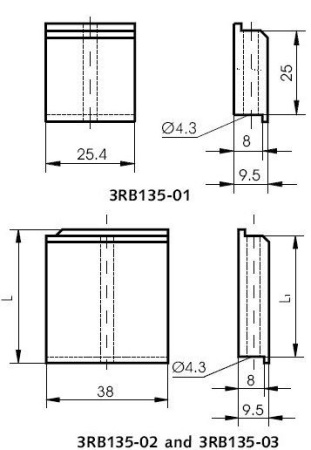 Блок для подъема оптической оси Standa 3RB135-01