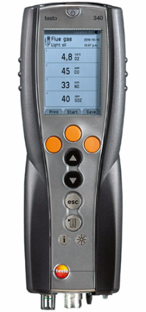 Газоанализатор Testo 340 SO2 четырехсенсорный комплект без зонда