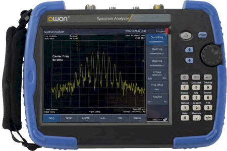 Анализатор спектра OWON HSA1036-TG портативный