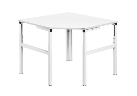 Стол угловой антистатический соединительный VIKING УСС-СУ-7 ESD RAL7035 светло-серый