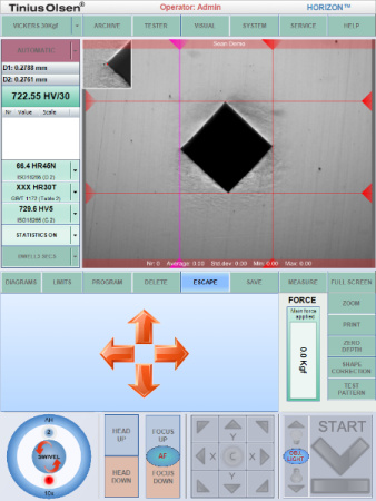 Твердомер Tinius Olsen FH 30
