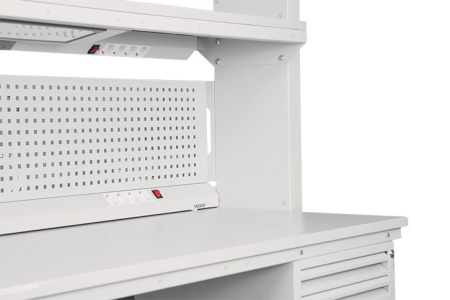 Рабочее место общепромышленное в комплекте с правосторонним электроблоком VIKING Гамма ГМ-18-7/ПР