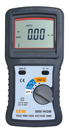 Мультиметр высоковольтный Sew 8000 HVDM с кейсом