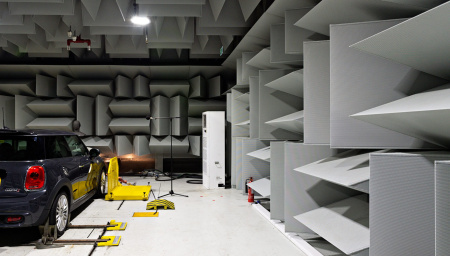 Полузаглушенная (полубезэховая акустическая) камера Anywaves ПЗК-3744