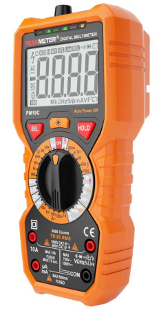 Мультиметр PeakMeter PM19C цифровой (True RMS)