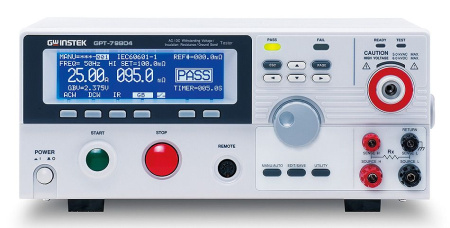 Установка для проверки параметров электрической безопасности GPT-79804