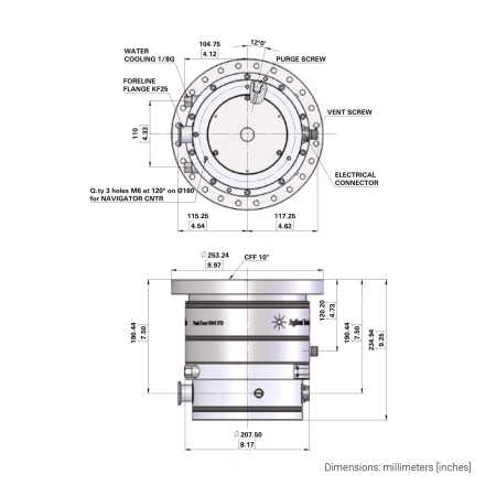 Турбомолекулярный вакуумный насос Agilent TwisTorr 804 FS